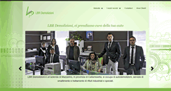 Desktop Screenshot of lbrdemolizioni.com